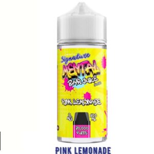 PINK LEMONADE 100ML E LIQUID SIGNATURE MENTAL BAR JUICE