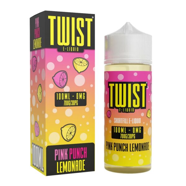 PINK PUNCH LEMONADE 100ML E LIQUID TWIST LIQUIDS
