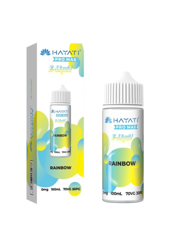 RAINBOW 100ML E LIQUID HAYATI PRO MAX