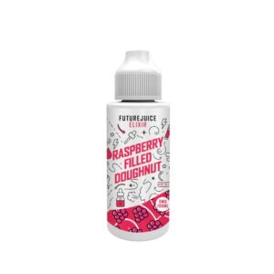 RASPBERRY FILLED DOUGHUNT 100ML E LIQUID FUTURE JUICE ELIXIR