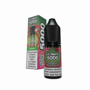 RASPBERRY WATERMELON BAR SALTS 10ML NIC SALT ULTIMATE 5000