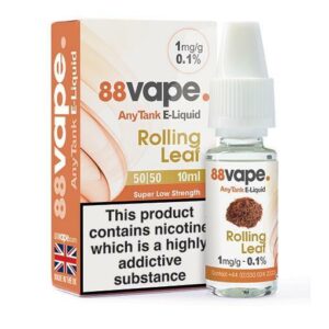 ROLLING LEAF 10ML E LIQUID 88VAPE