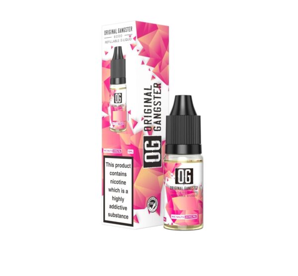 RAINBOW SWEETS 10ML NIC SALT ORIGINAL GANGSTER 6000