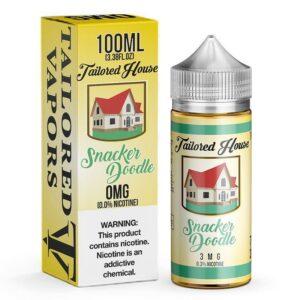 SNACKER DOODLE 100ML E LIQUID TAILORED HOUSE