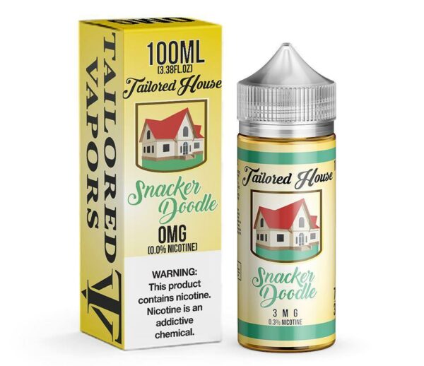 SNACKER DOODLE 100ML E LIQUID TAILORED HOUSE