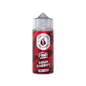 SOUR CHERRY FRUITS 100ML E LIQUID JUICE N POWER