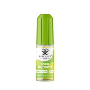 SOUR RAINBOW 10ML NIC SALT BAR JUICE 5000