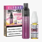 elf bar ev5000 pod vape kit Elf Bar Ev5000 Starter Kit Elfliq Salt Combo Pack EXP