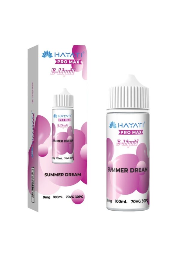 SUMMER DREAM 100ML E LIQUID HAYATI PRO MAX