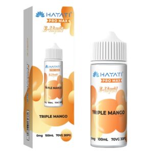 TRIPLE MANGO 100ML E LIQUID HAYATI PRO MAX