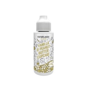 VANILLA & PEANUT BUTTER CUPCAKE 100ML E LIQUID FUTURE JUICE ELIXIR
