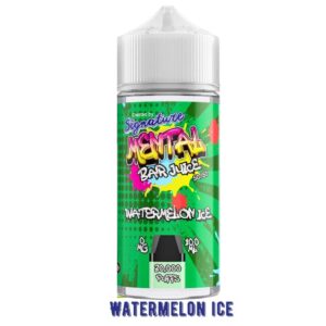 WATARMELON ICE 100ML E LIQUID SIGNATURE MENTAL BAR JUICE