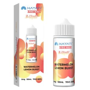 WATERMELON LEMON BURST 100ML E LIQUID HAYATI PRO MAX