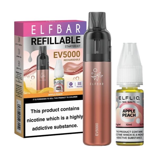 ELF BAR EV5000 STARTER KIT AND ELFLIQ SALT COMBO PACK - Image 4