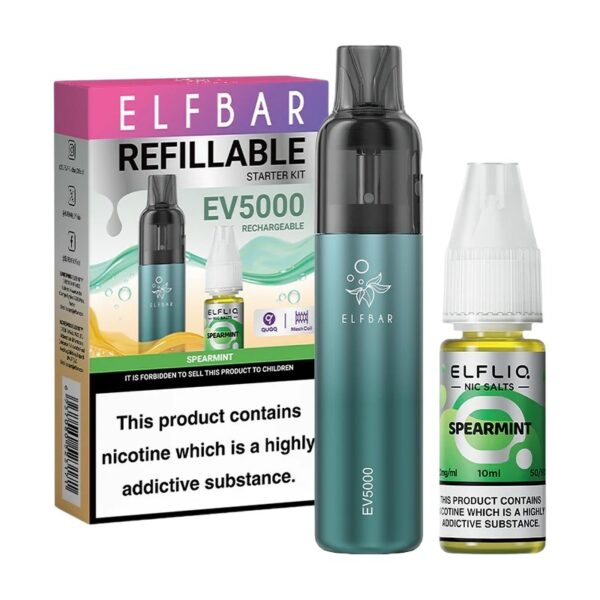 ELF BAR EV5000 STARTER KIT AND ELFLIQ SALT COMBO PACK - Image 9