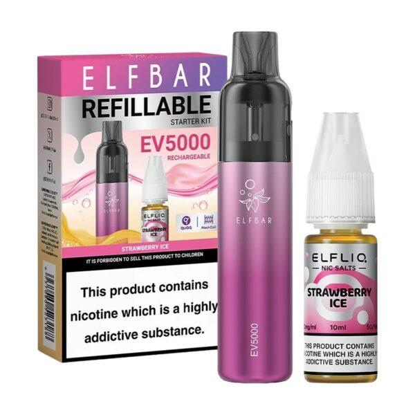 ELF BAR EV5000 STARTER KIT AND ELFLIQ SALT COMBO PACK - Image 10