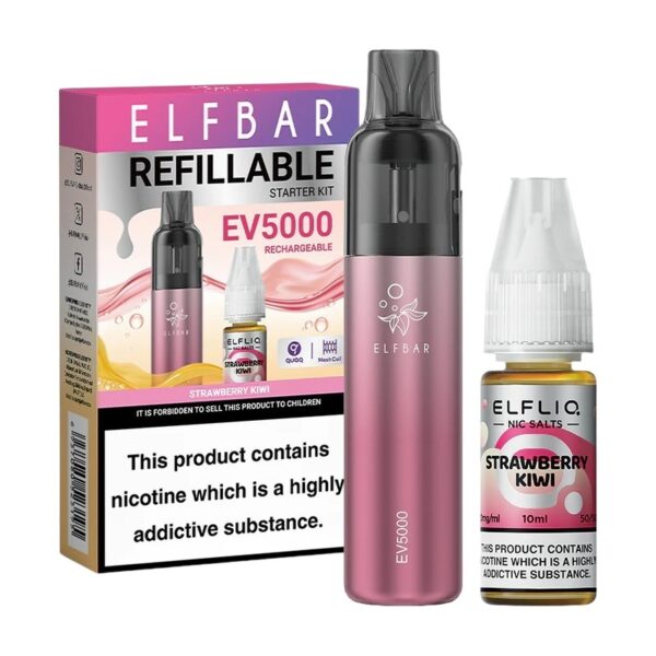 ELF BAR EV5000 STARTER KIT AND ELFLIQ SALT COMBO PACK - Image 11