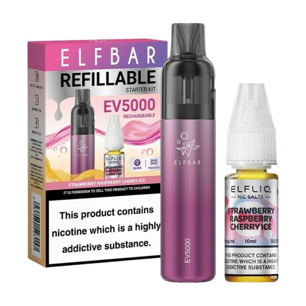 ELF BAR EV5000 STARTER KIT AND ELFLIQ SALT COMBO PACK - Image 12