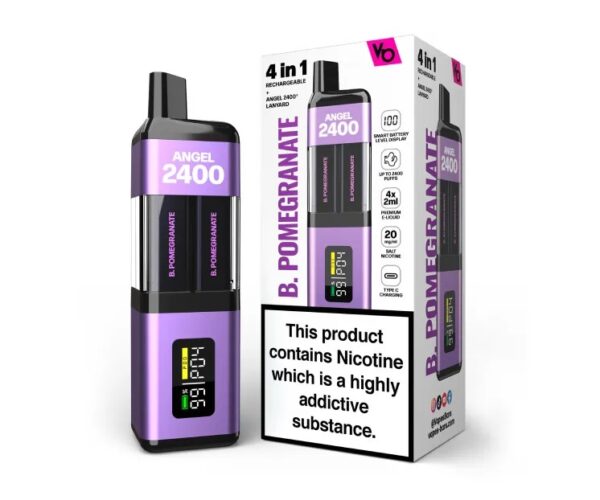 VAPE BARS ANGEL 4 IN 1 2400 PREFILLED POD VAPE KIT 20MG - Image 28