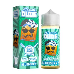BLUEBERRY 100ML E LIQUID FRENCH DUDE