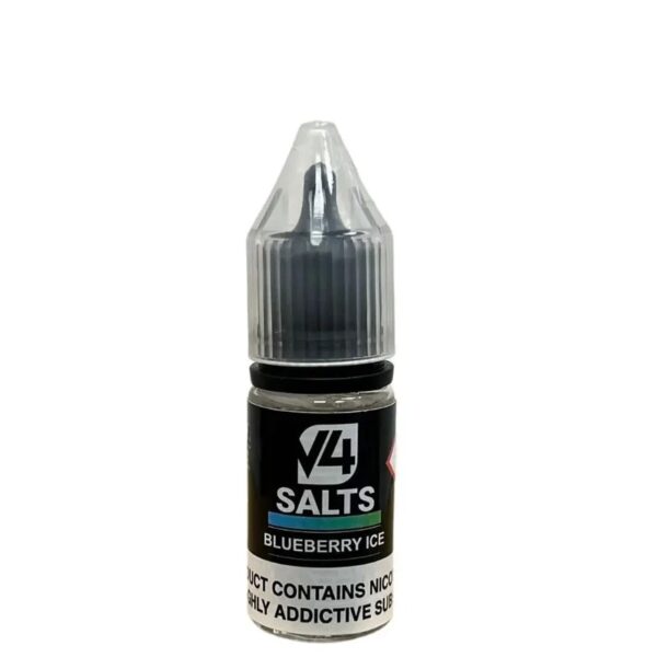 BLUEBERRY ICE 10ML NIC SALT BY V4 V4POUR