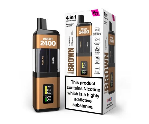 VAPE BARS ANGEL 4 IN 1 2400 PREFILLED POD VAPE KIT 20MG - Image 32