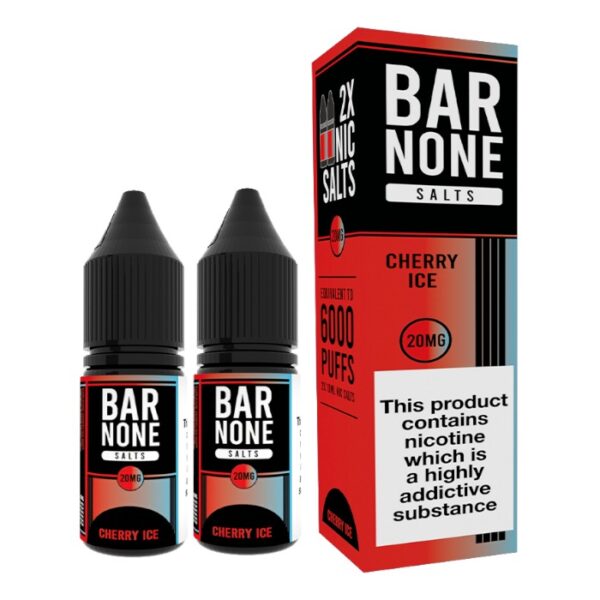 CHERRY ICE 10ML NIC SALT BAR NONE (2 PACK)