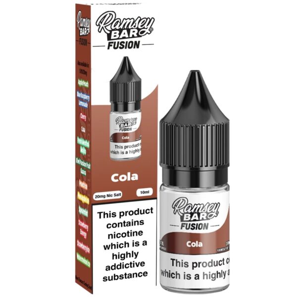 COLA BAR FUSION 10ML NIC SALT RAMSEY