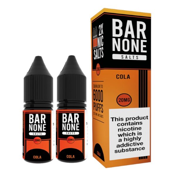 COLA 10ML NIC SALT BAR NONE (2 PACK)