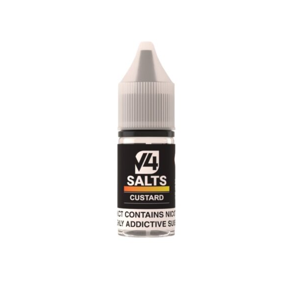 CUSTARD 10ML NIC SALT BY V4 V4POUR