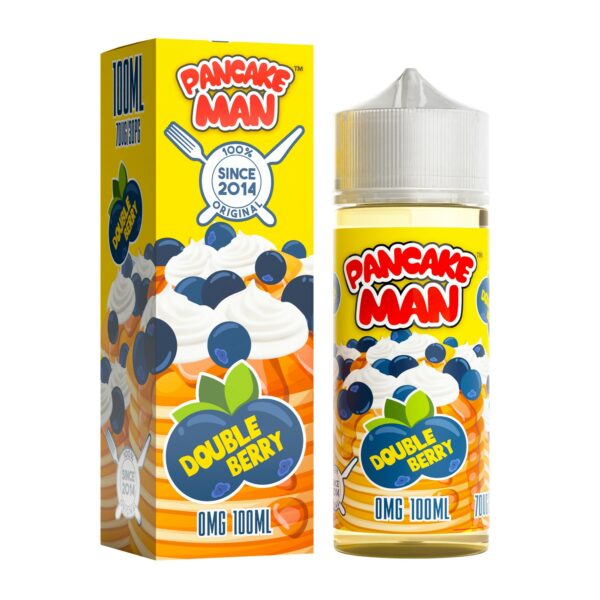 DOUBLE BERRY 100ML E LIQUID PANCAKE MAN