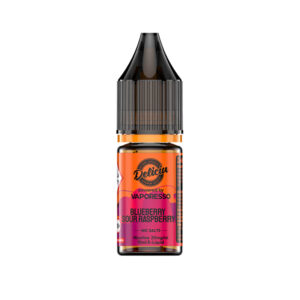 BLUEBERRY SOUR RASPBERRY 10ML NIC SALT DELICIU V2 BY VAPORESSO