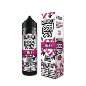 GUAVA PASSION 40ML E LIQUID SERIOUSLY POD FILL BY DOOZY