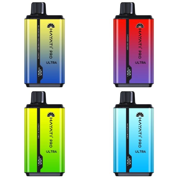 Hayati Pro Ultra in four colours