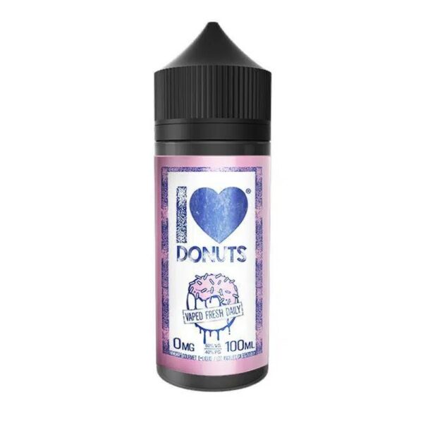 I LOVE DONUTS 100ML E LIQUID BY MAD HATTER