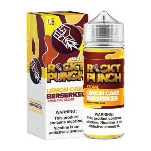 LEMON CAKE BERSERKER 100ML E LIQUID ROCKT PUNCH