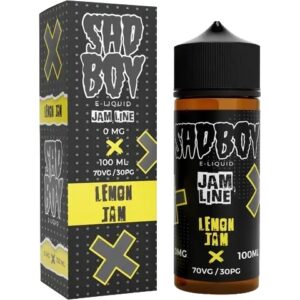 LEMON JAM LINE 100ML E LIQUID SADBOY
