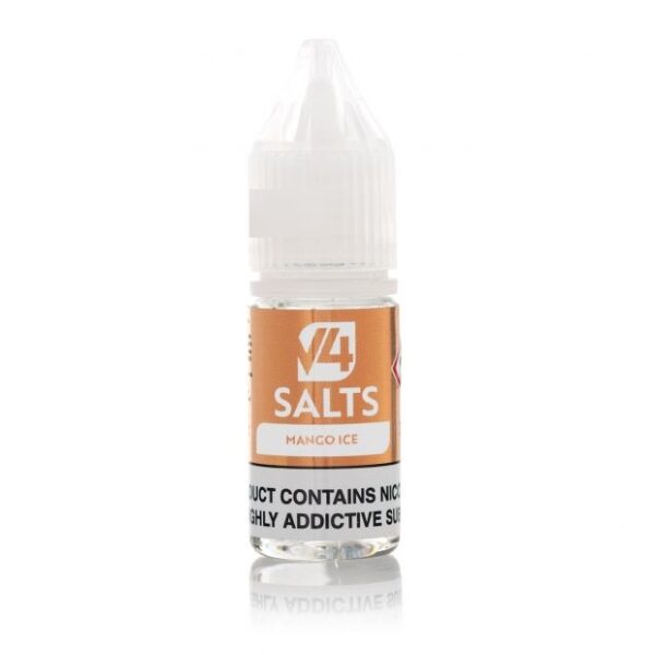 MANGO ICE 10ML NIC SALT BY V4 V4POUR