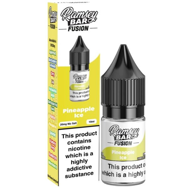 PINEAPPLE ICE BAR FUSION 10ML NIC SALT RAMSEY