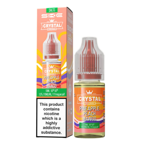PINEAPPLE PEACH MANGO 10ML NIC SALT SKE CRYSTAL ORIGINAL