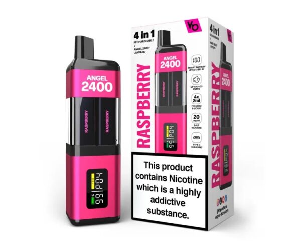 VAPE BARS ANGEL 4 IN 1 2400 PREFILLED POD VAPE KIT 20MG - Image 38