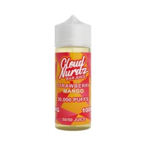 STRAWBERRY MANGO 100ML E LIQUID CLOUD NURDZ