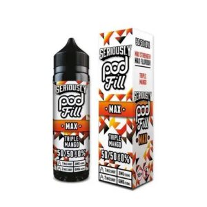 TRIPLE MANGO 40ML E LIQUID SERIOUSLY POD FILL BY DOOZY