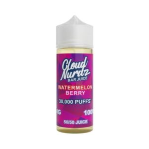 WATERMELON BERRY 100ML E LIQUID CLOUD NURDZ