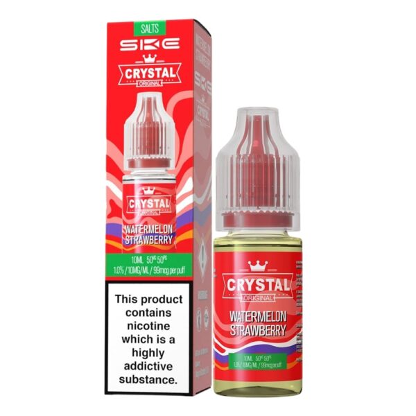WATERMELON STRAWBERRY 10ML NIC SALT SKE CRYSTAL ORIGINAL