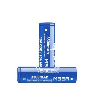 VAPCELL M35A 18650 3500MAH BATTERY 10A/20A