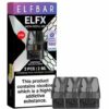 ELF BAR ELFX REPLACEMENT PODS (3 PACK) - 0.8 ohm