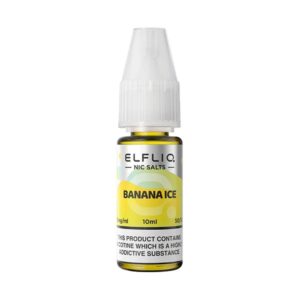 BANANA ICE 10ML NIC SALT ELFLIQ BY ELFBAR