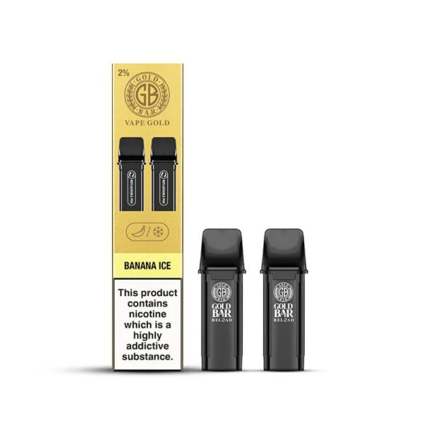GOLD BAR RELOAD 600 PREFILLED PODS 20MG (2 PACK) - Image 3
