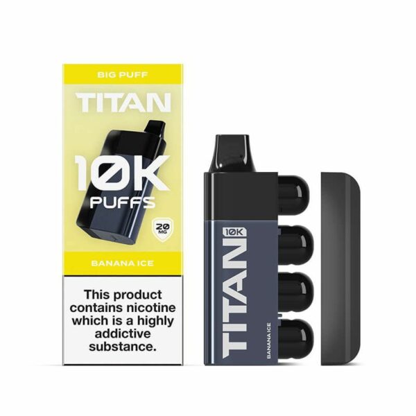 TITAN 10K PREFILLED POD VAPE KIT 20MG - Image 10